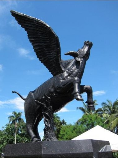 The Pegaraw pegasus and tamaraw by Napoleon V. Abueva