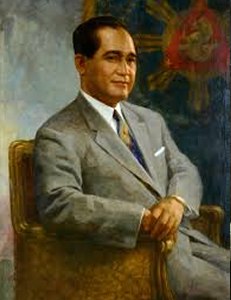 Carlos P.Garcia official painting Malacañang Palace