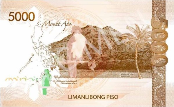 New PHP 5000 bill