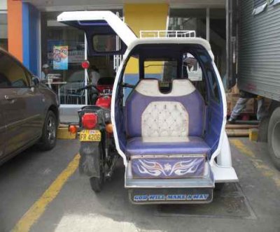 An Iloilo style tricycle