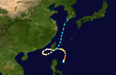 Looping Typhoon