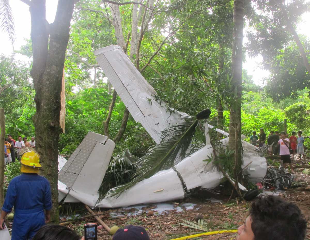 Plane Crash in Camiguin 2012